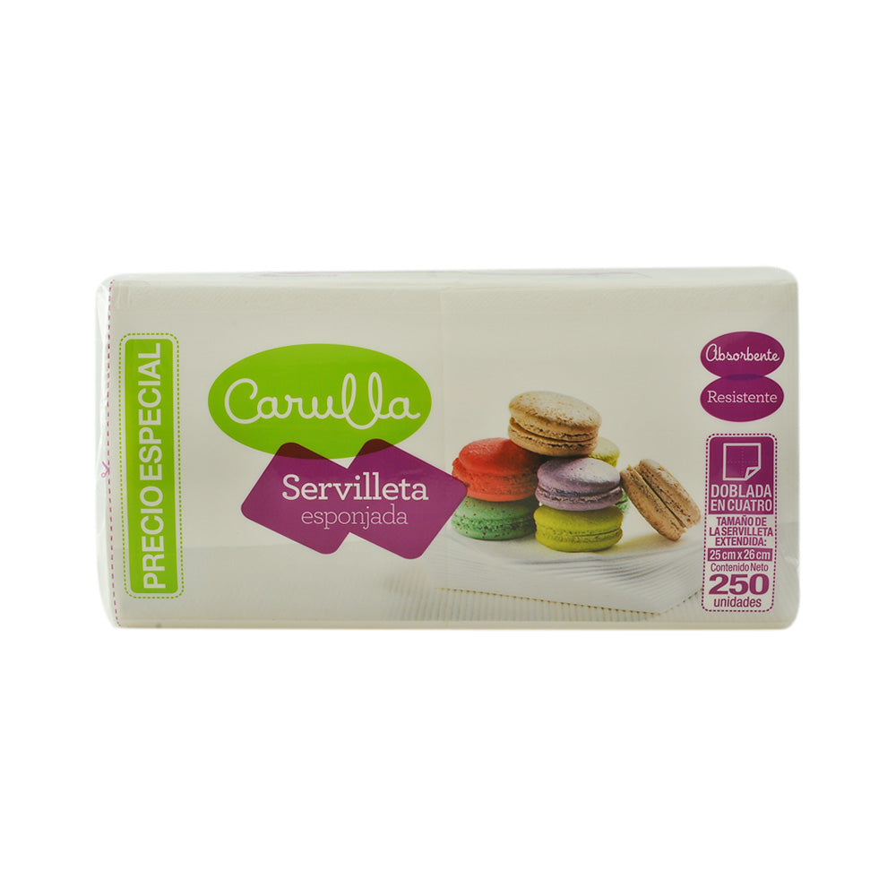 Servilletas Esponjadas  Carulla