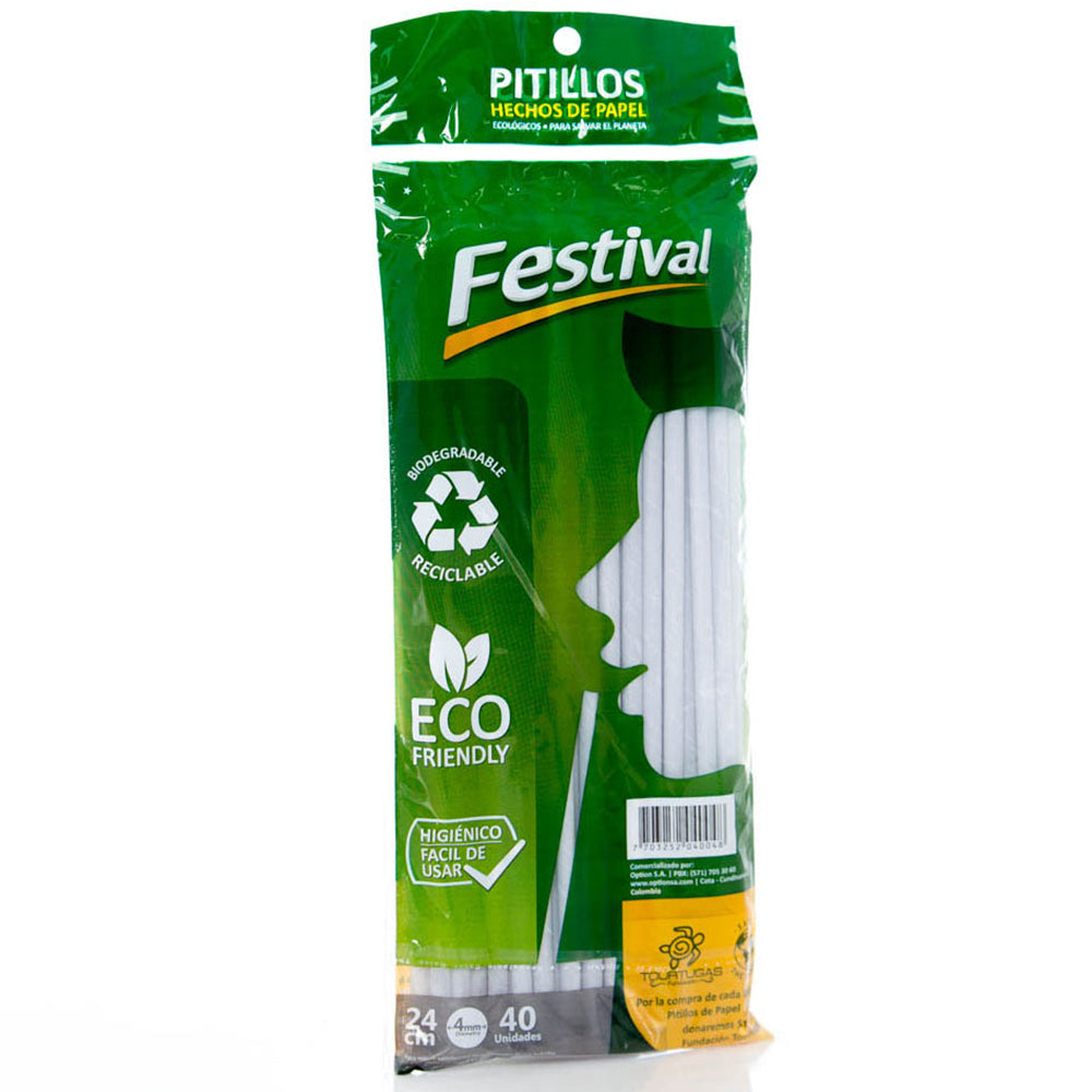 Pitillo de Papel Festival