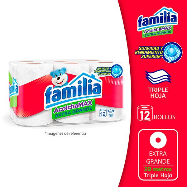 Papel Higienico AcolchaMax Extra Grande, Familia