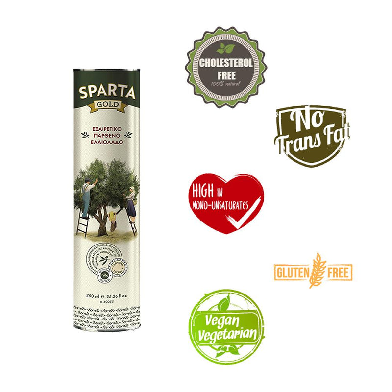 Aceite de Oliva Extra Virgen Sparta 750