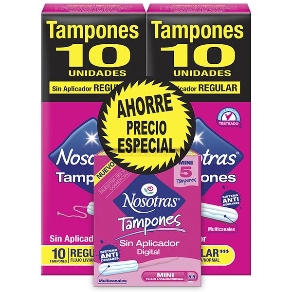 Tampones Digital Reg Nosotras