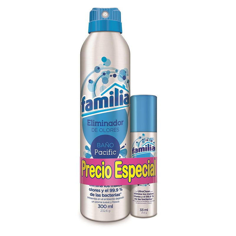 Familia Eliminador De Olor Baño Pacific