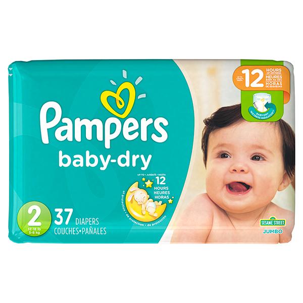 Pañales Premium Baby Dry Pampers