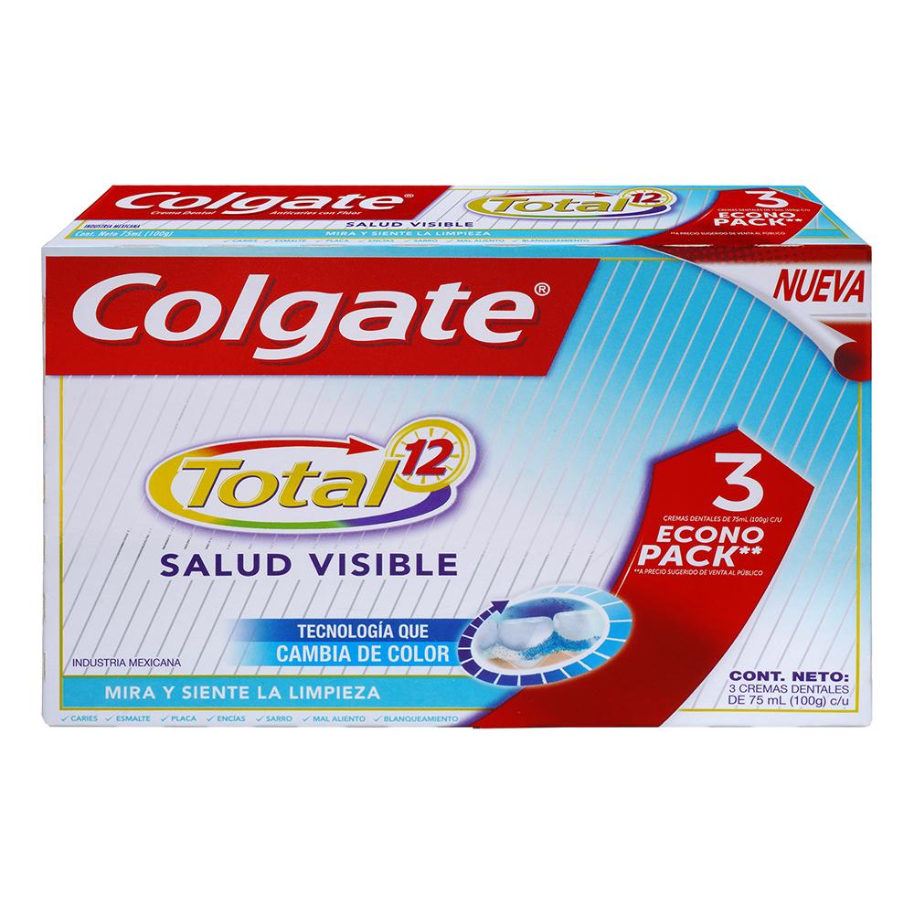 Colgate Crema Dental Total 12 Salud Visible