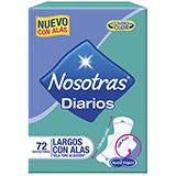 Protectores Diarios Regulares Largos  Nosotras