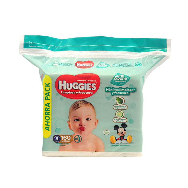 Pañitos Humedos Value Huggies