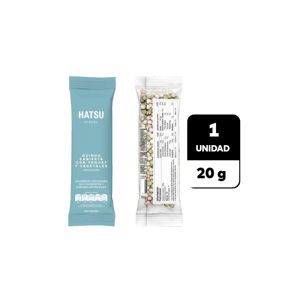 Quinua Cubierta Con Yogurt y Vegatales Hatsu 20