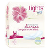 Protectores Diarios Regulares Largos con Alas Lights by Tena