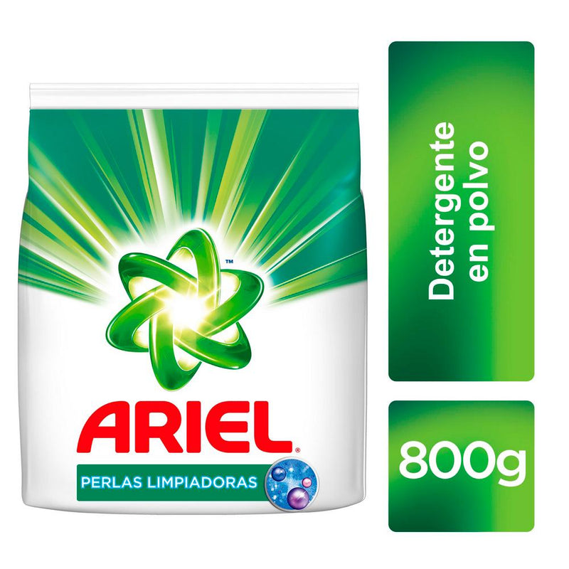 Detergente en Polvo Ariel 800