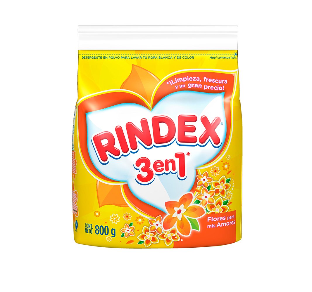 Detergente Flores para mis Amores Rindex