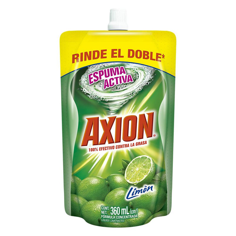 Axion Lavaplatos Limón Espuma Activa