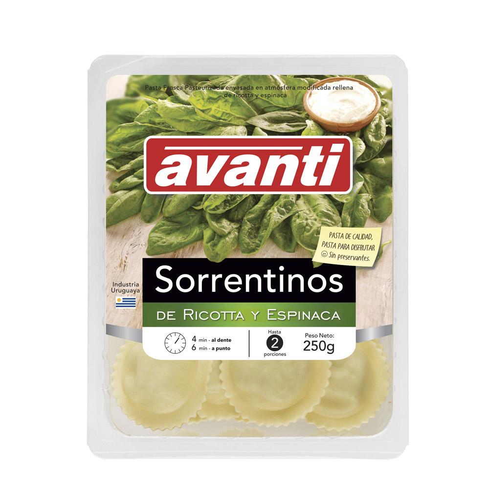 Avanti Sarrentinos Ricotta Y Espinaca