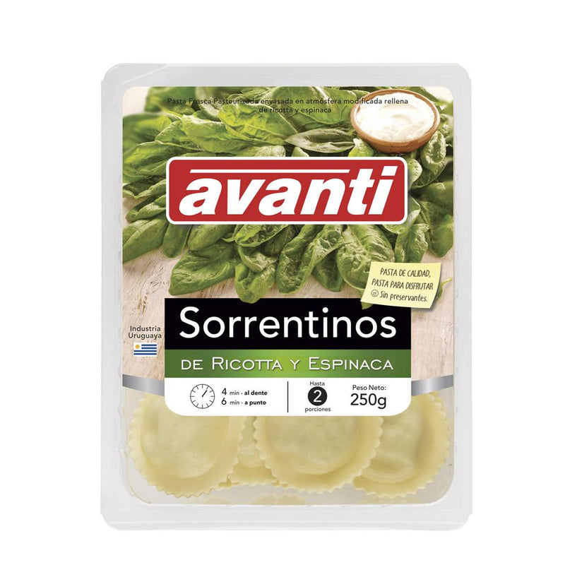 Avanti Sarrentinos Ricotta Y Espinaca