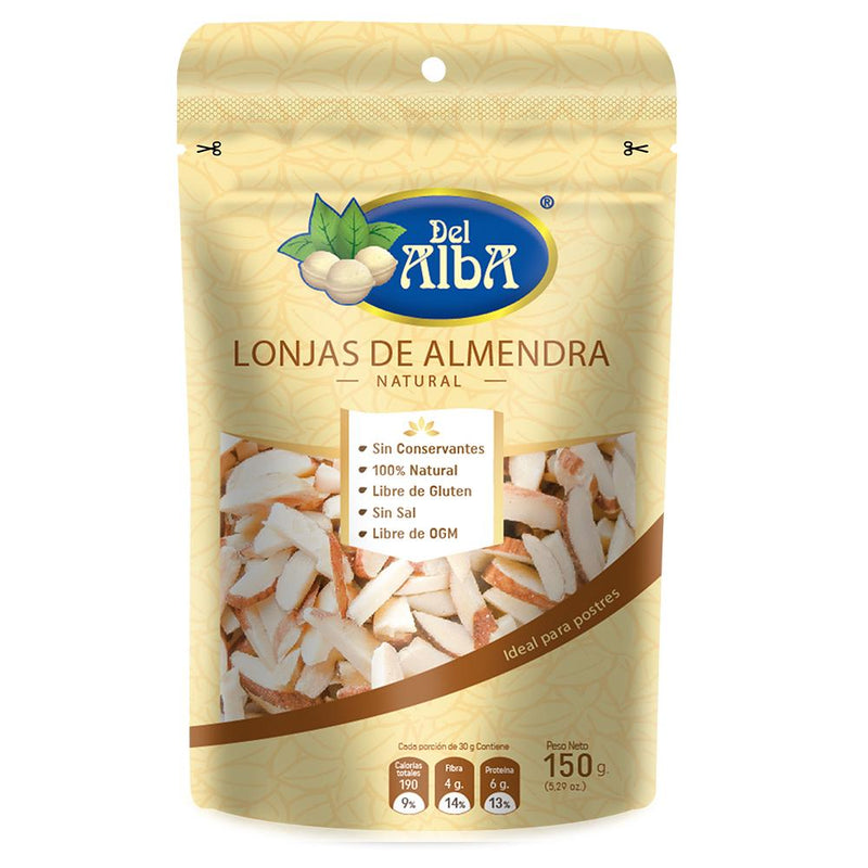 Lonjas de Almendra Natural Del Alba