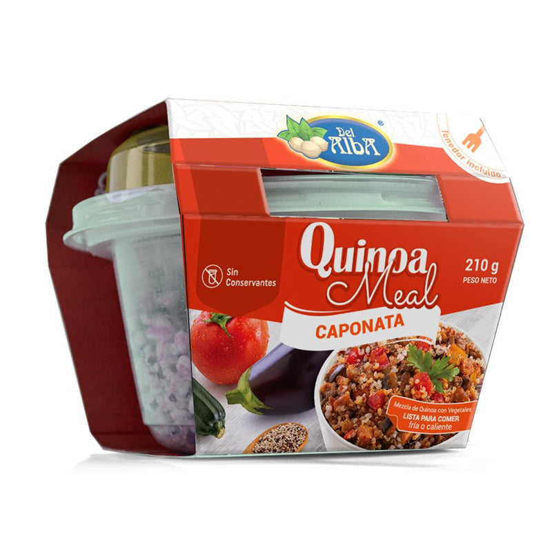 Quinoa Meal Caponata Del Alba