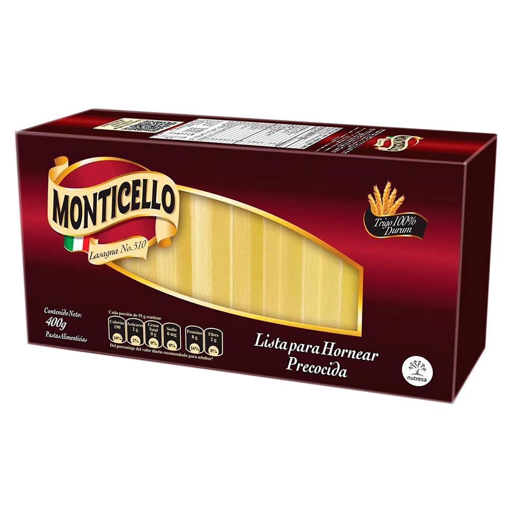 Monticello Lasagna Precocida