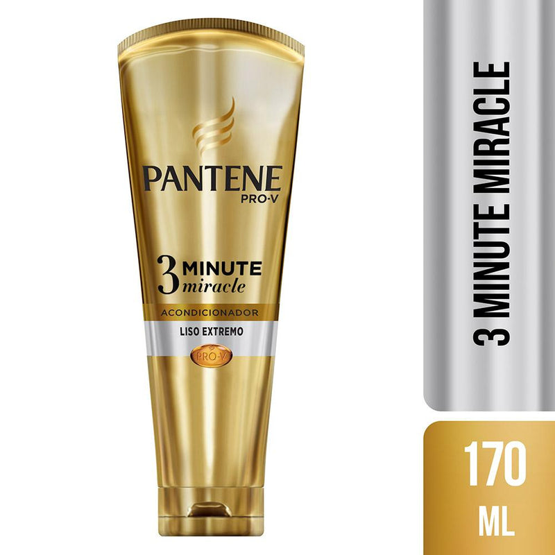 Pantene Acondicionador Liso Extremo 3 Min Miracle