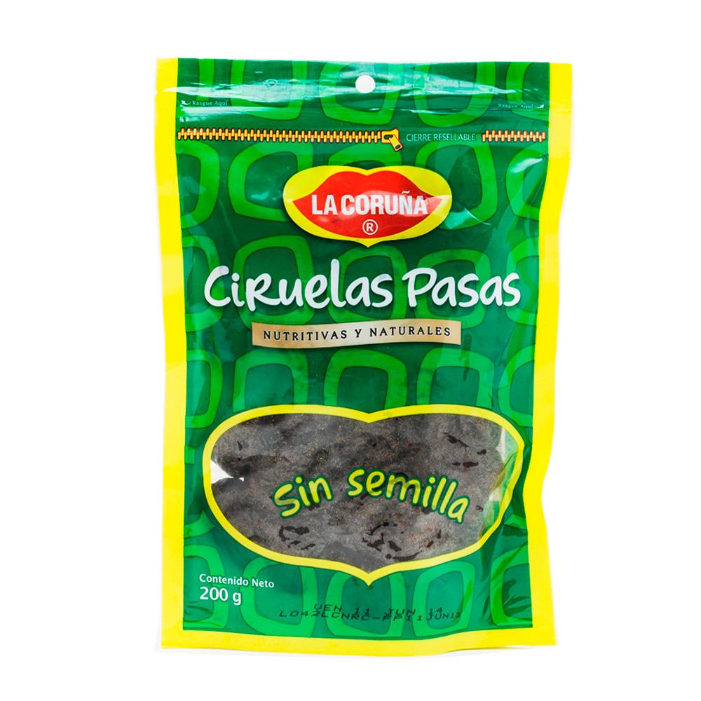 Ciruelas Pasas sin Semila La Coruña