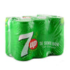 Sixpack Gaseosa Lata Seven Up