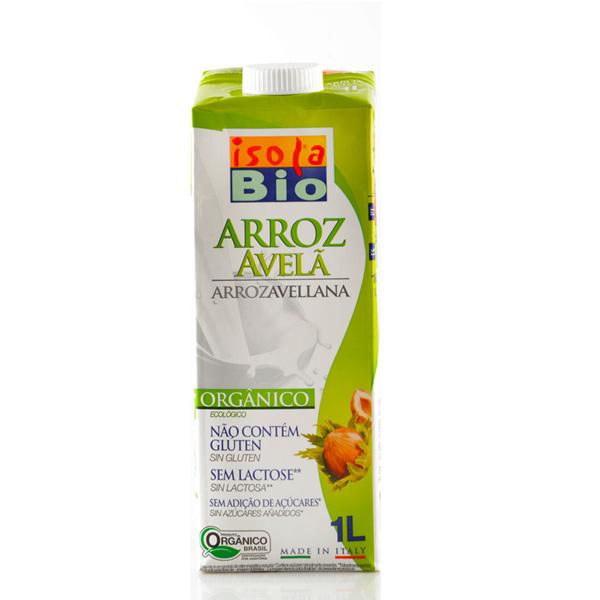 Bebida de Arroz Con Avellanas Isola Bio