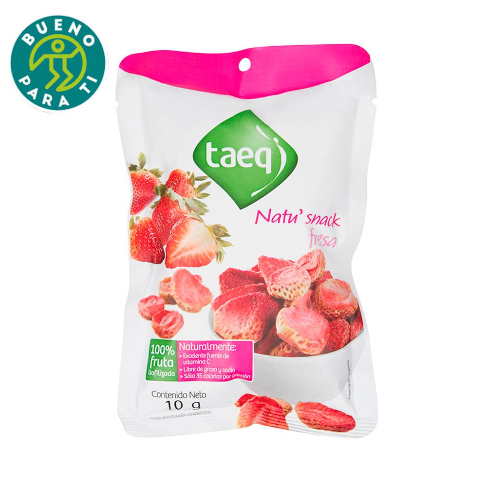 Natu Snack Fresa Liofilizado Taeq