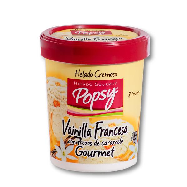 Vainilla Francesa con Trozos de Caramelo Gourmet
