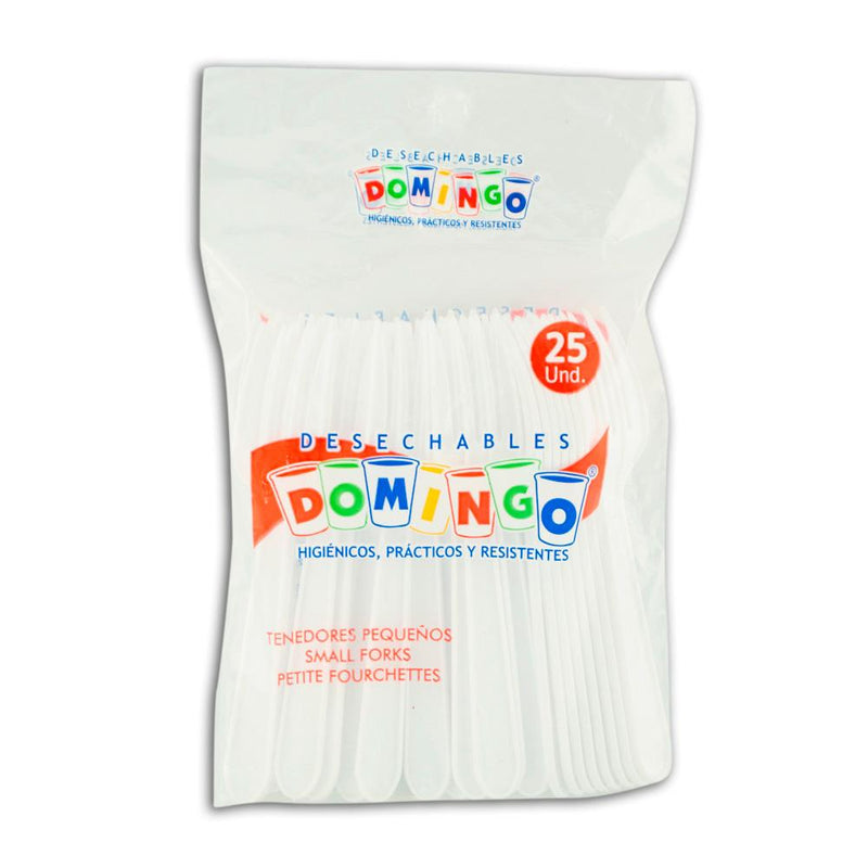 Tenedor pequeño Blanco Domingo