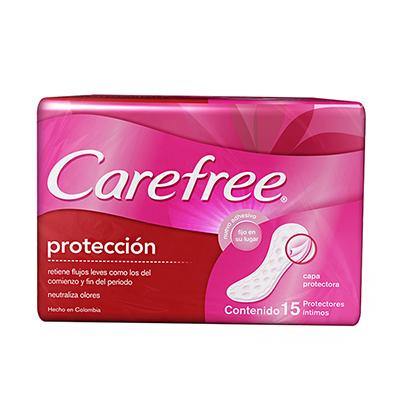 Protectores Diarios Regulares Original Con Perfume Carefree