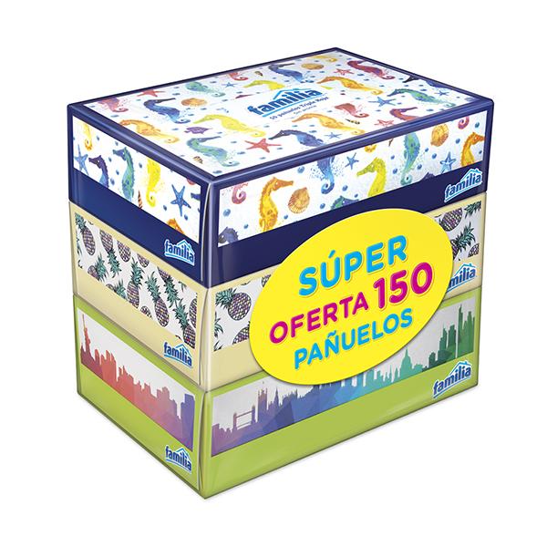 Pañuelo Flia Caja Desechables Familia
