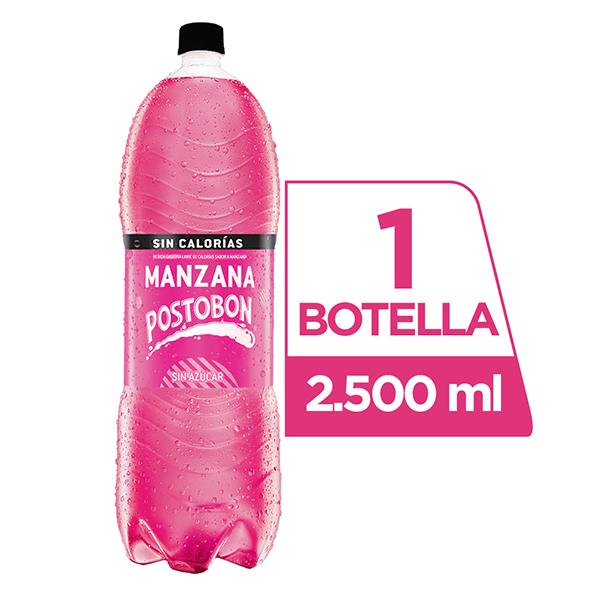 Gaseosa Manzana Cero Postobon