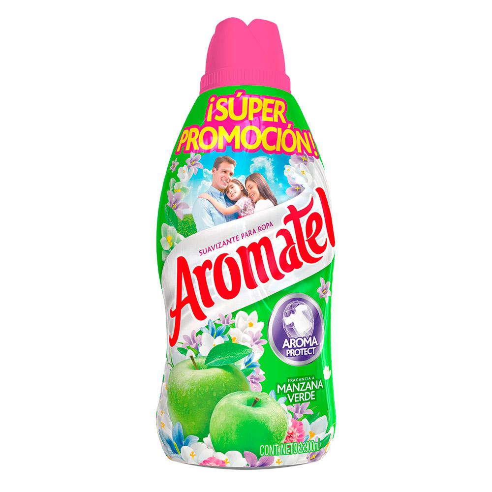 Aromatel Suavizante Manzana Verde Duopack