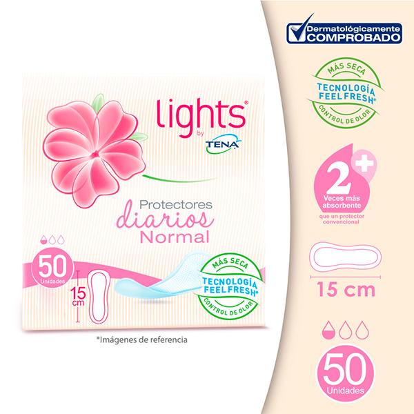 Protectores Diarios Regulares Lights By Tena