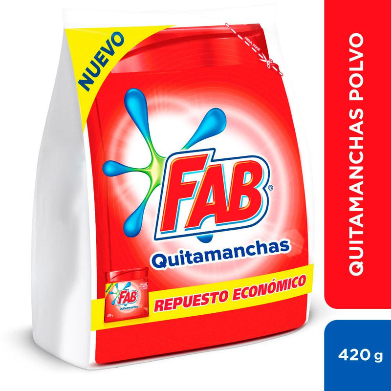 Desmanchadores Polvo Quitamanchas Fab