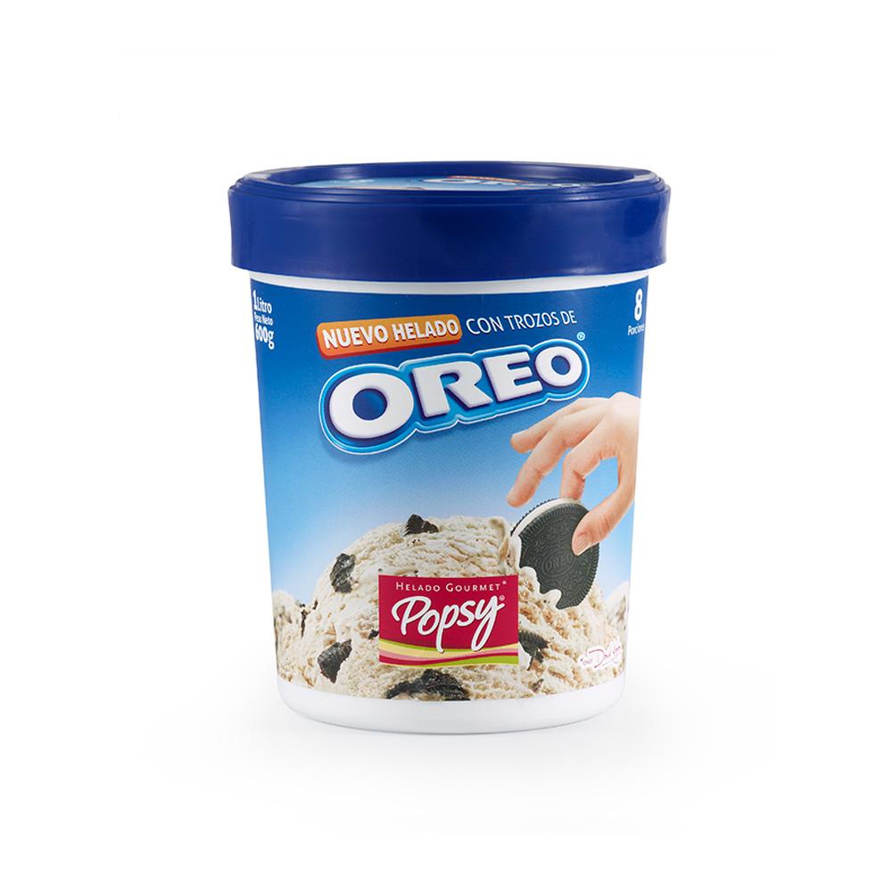 Popsy Helado Oreo Gourmet Lt