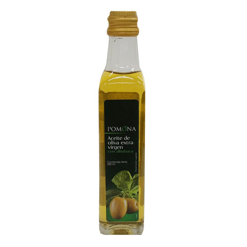 Aciete de Oliva Extra Virgen con Albahaca