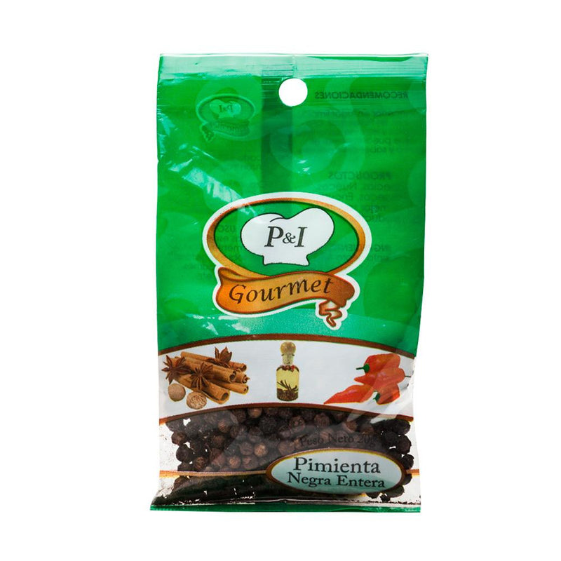 Pimienta Negra Entera P&I Gouermet