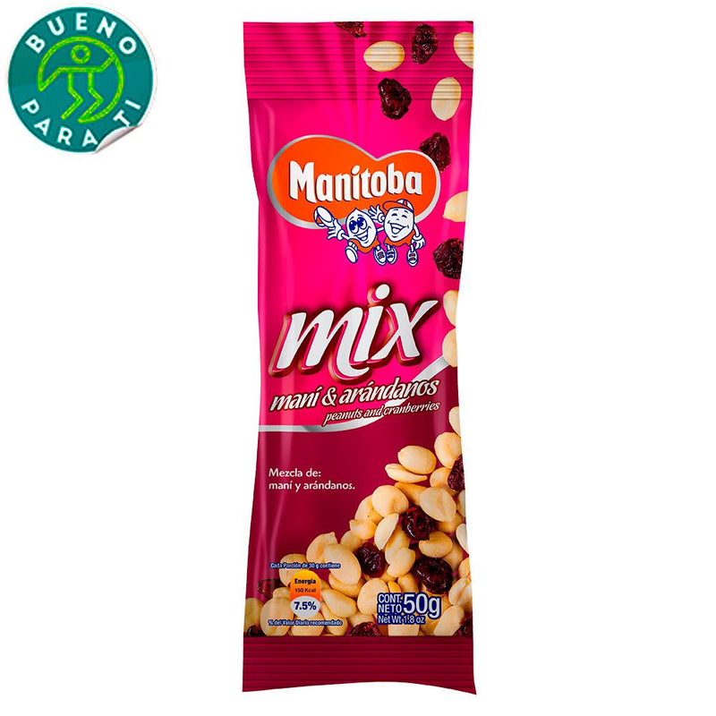 Mix Maní y Arándanos Manitoba
