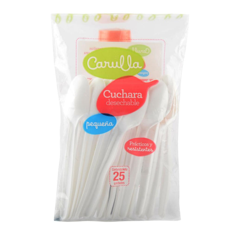 Cucharas Desechables Pequeñas Carulla