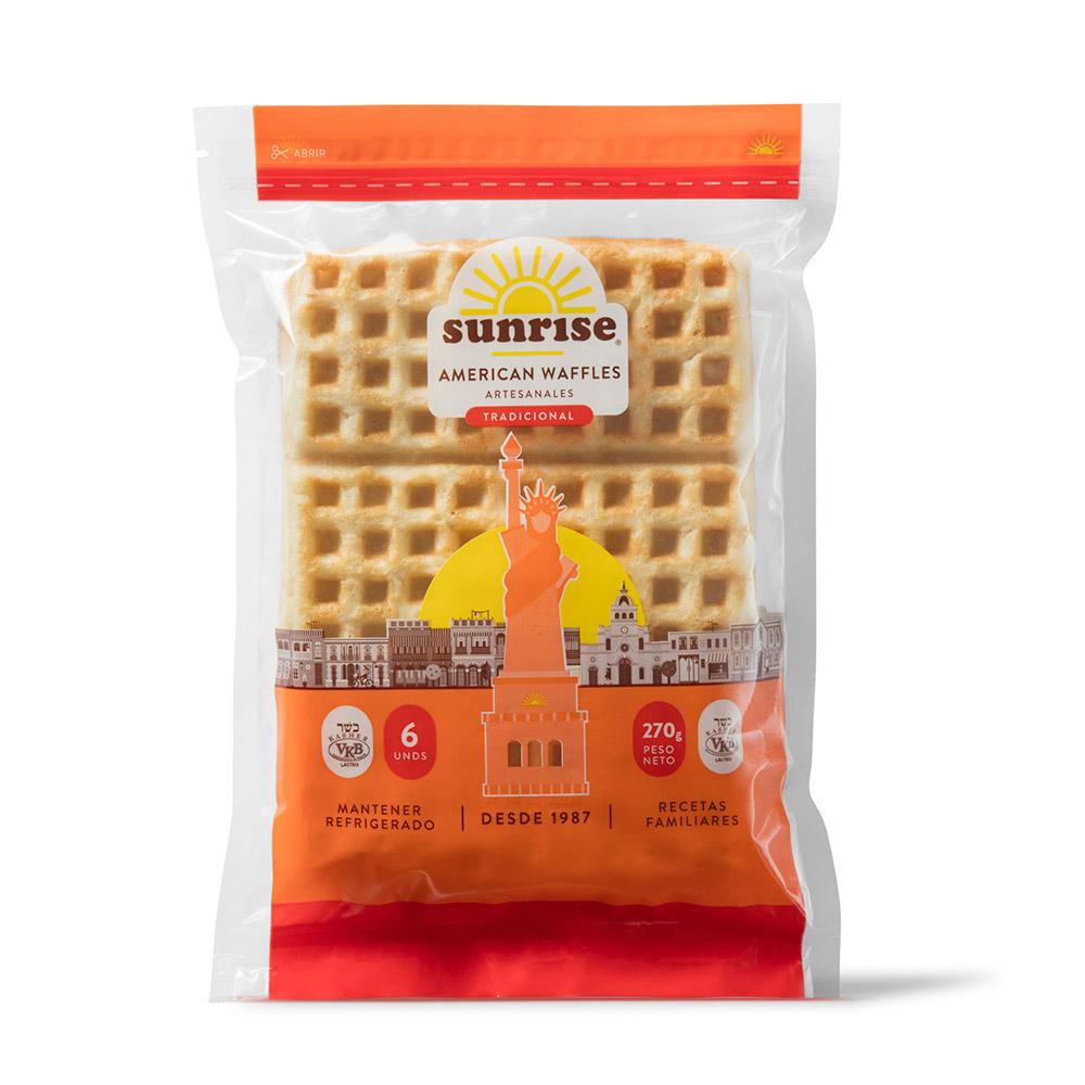Sunrise Waffles Bolsa X6
