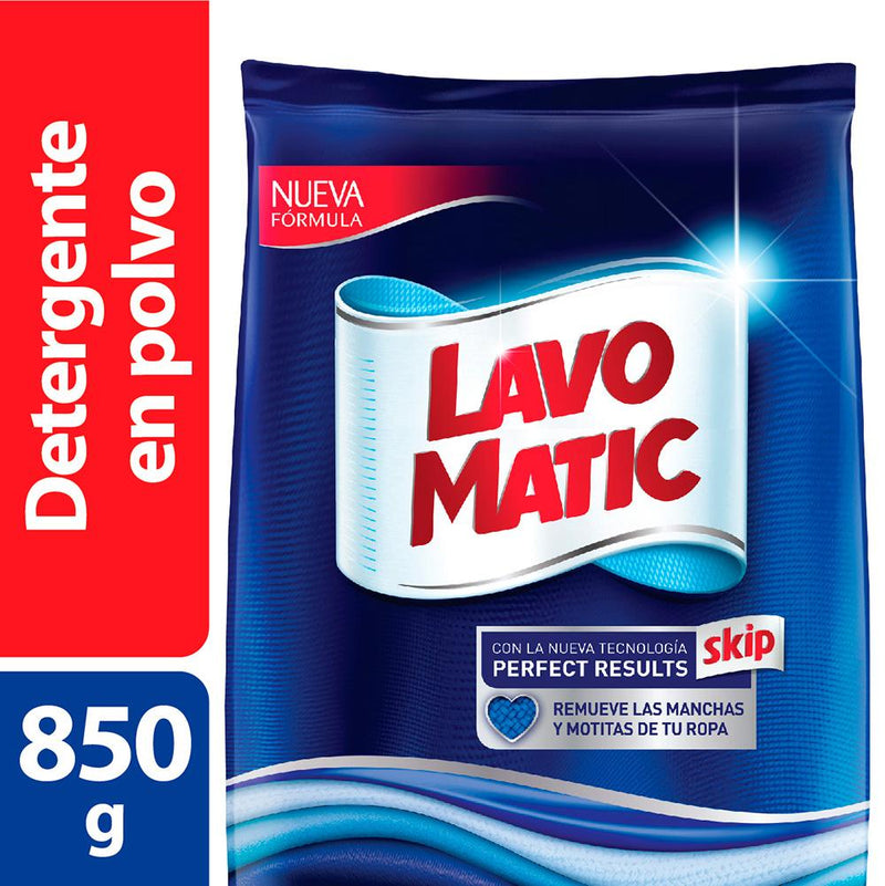 Detergente en Polvo Lavo Matic