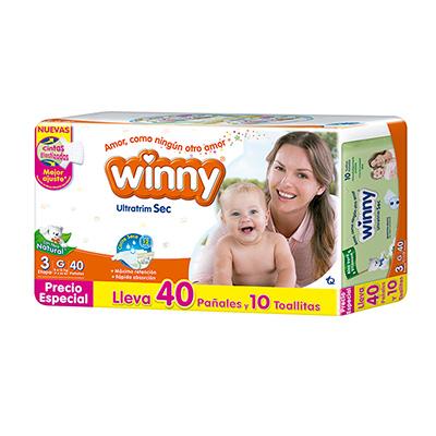 Pañales Value Ultra Sec Winny