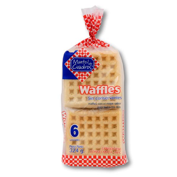 Waffles Mantel de Cuadros