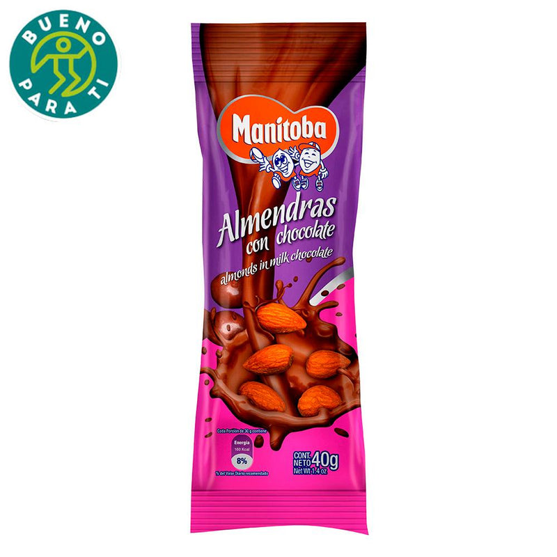 Almendras con Chocolate Manitoba