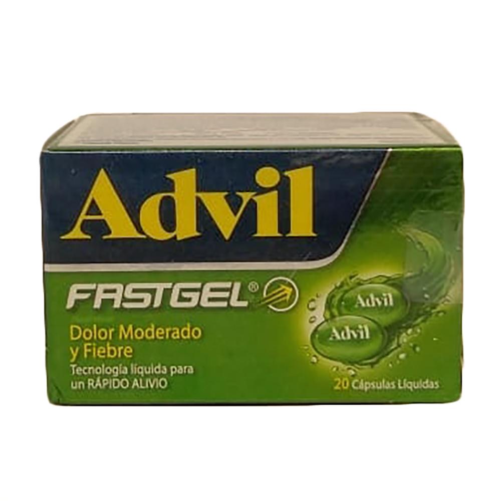 Advil Fastgel Capsulas
