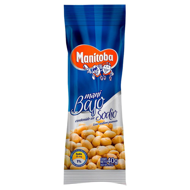 Manitoba Maní Bajo en Sodio