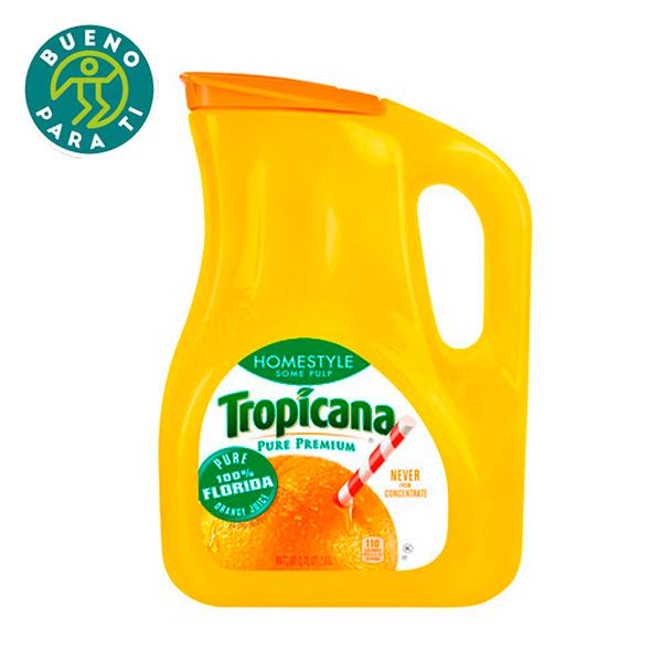 Jugo De Naranja Con Pulpa En Jarra Tropicana