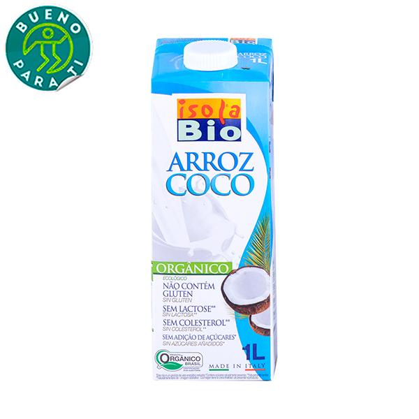 Bebida de Arroz y Coco Isola Bio